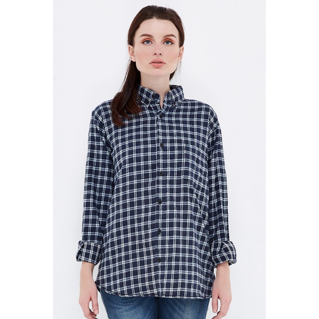

Erigo Flannel Biyu Navy