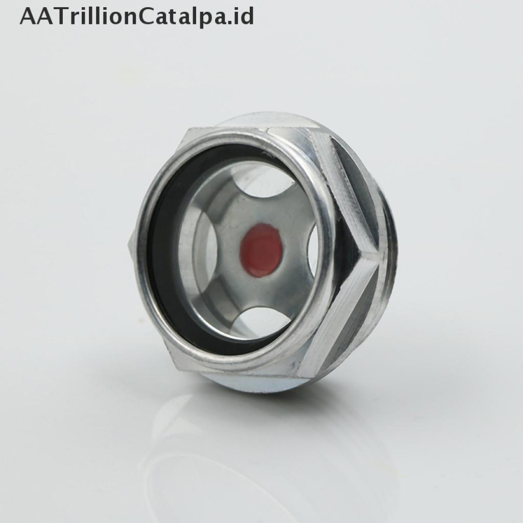 (Aatrillioncatalpa) Kompresor Udara Level Sight Glass Bahan Metal Ukuran 16mm - 48mm