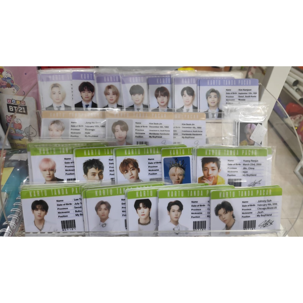 ID CARD KTP NCT DREAM NCT 127