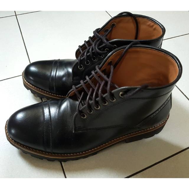 Sepatu Boot Guten Inc Jeune Chukka Black GT