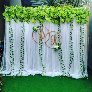  SEWA  BACKDROP LAMARAN AKAD  NIKAH  ULANG TAHUN MURAH 