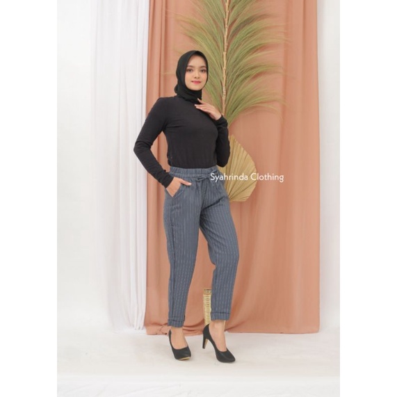 Celana Panjang Katun Premium Bawahan Kerja Wanita