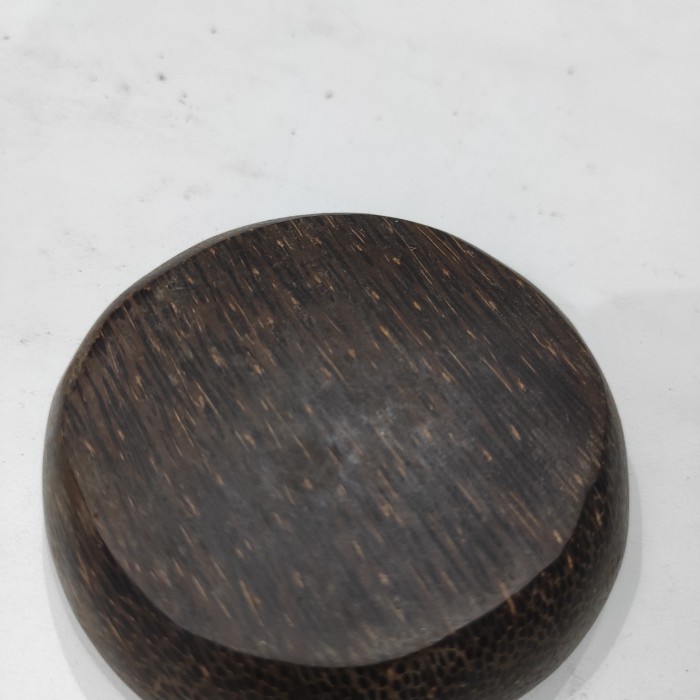 Wadah mangkok piring sajian sambal sambel saos kayu pohon aren mini