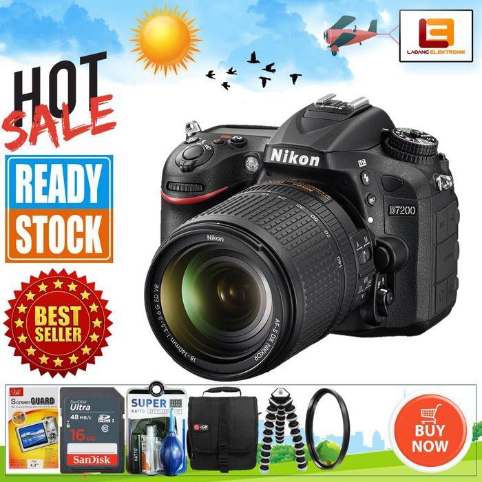 "KD" Nikon D7200 Kit 18-140mm / D 7200 Kit 18-140 Paket Gebrak