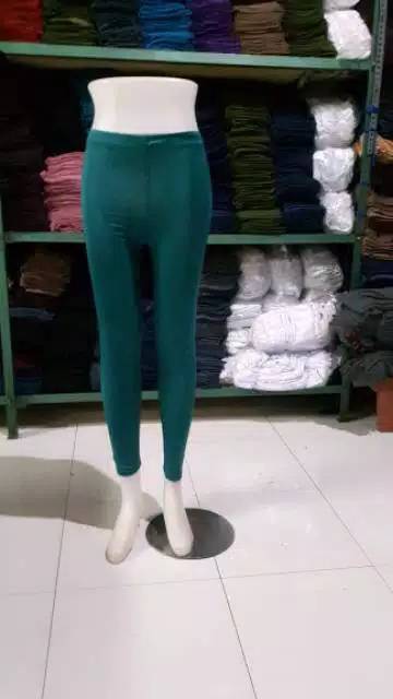 Legging panjang  wanita polos bahan spandex