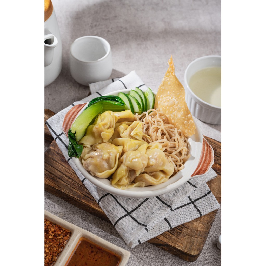 READY TO EAT | Mie Bakmi Wonton | Noodle with Wonton Dumplings