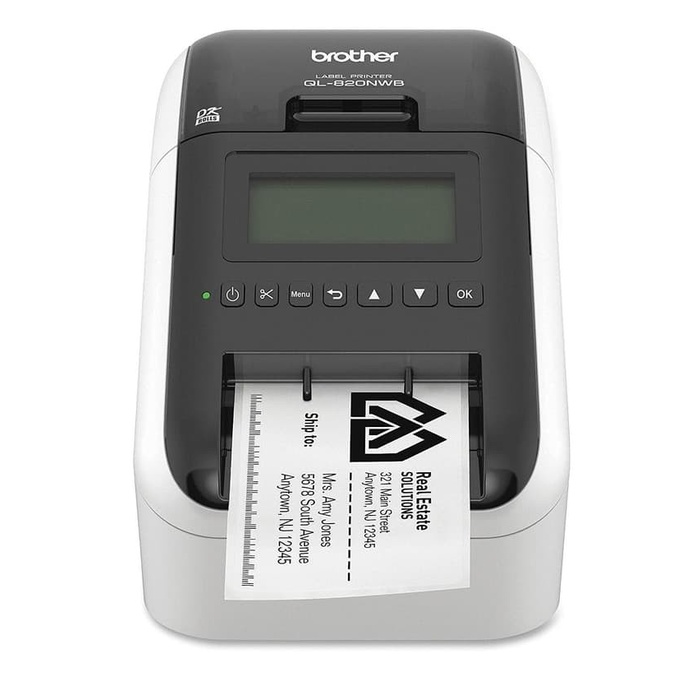 

BROTHER QL-820 NWB LABEL PRINTER NETWORK WIRELESS PEMBUAT LABEL QL-820