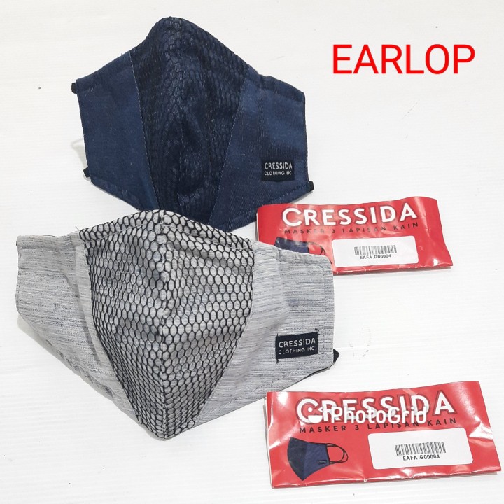 gos Masker Cressida Non Hijab dengan Kawat Penyangga - EAFA.G00004