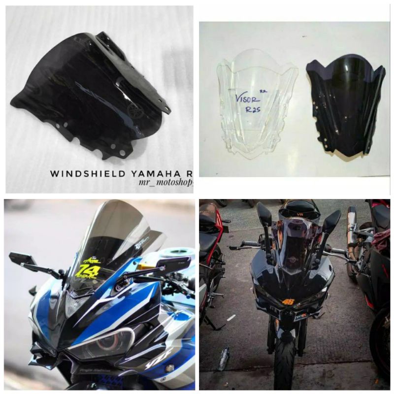 Winshield/ Visor R25 Yamaha R25 Winsil R25