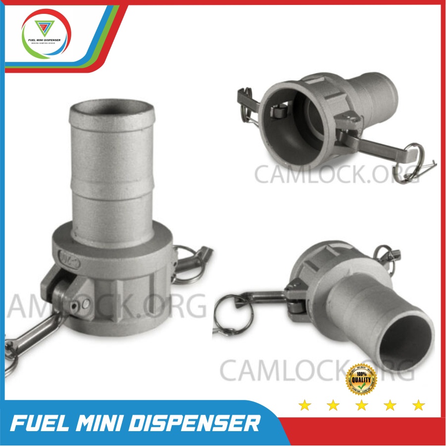 Camlock 2 inch Type C - Camlock Type C 2 Inch Camlock Snaplock Fittings - Hose Coupler C200 Aluminium