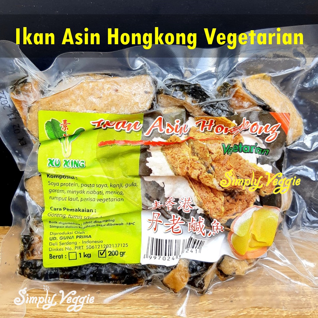 

Xu Xing Ikan Asin Hongkong Vegetarian / Ikan Asin Vegetarian
