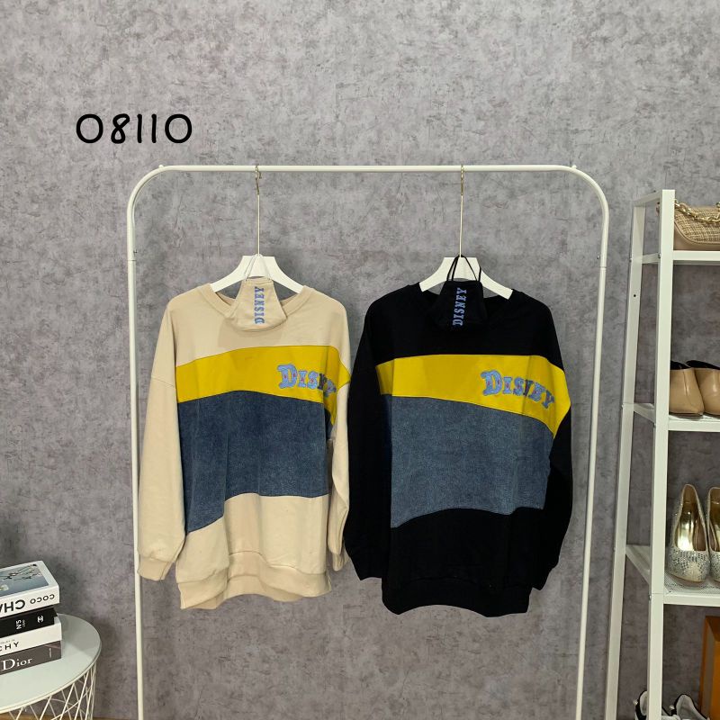 Sweater Wanita | Atasan Wanita | Sweater Wanita Motif Disney | sweater jeans kekinian