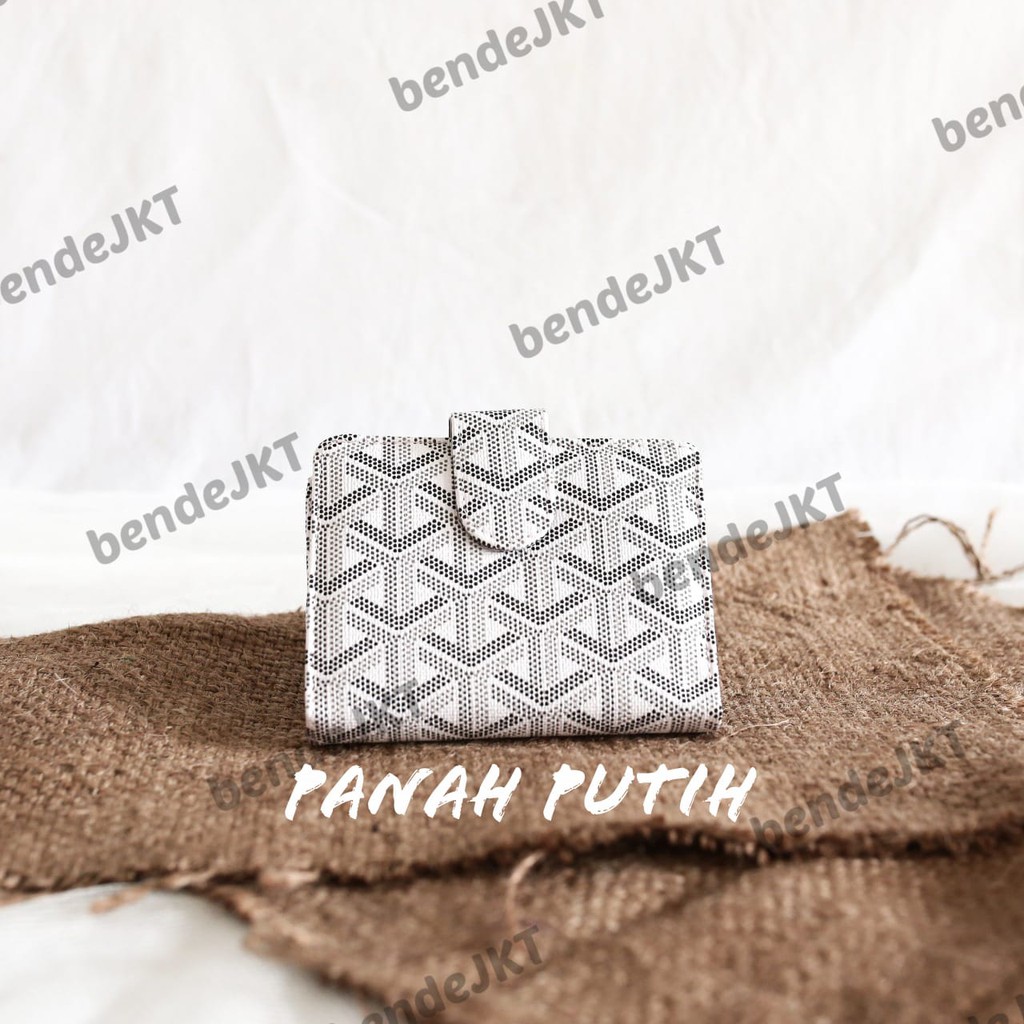 BENDE - DOMPET KARTU MOTIF PANAH DAN UANG KERTAS PREMIUM WANITA IMPORT TEMPAT KARTU CARD