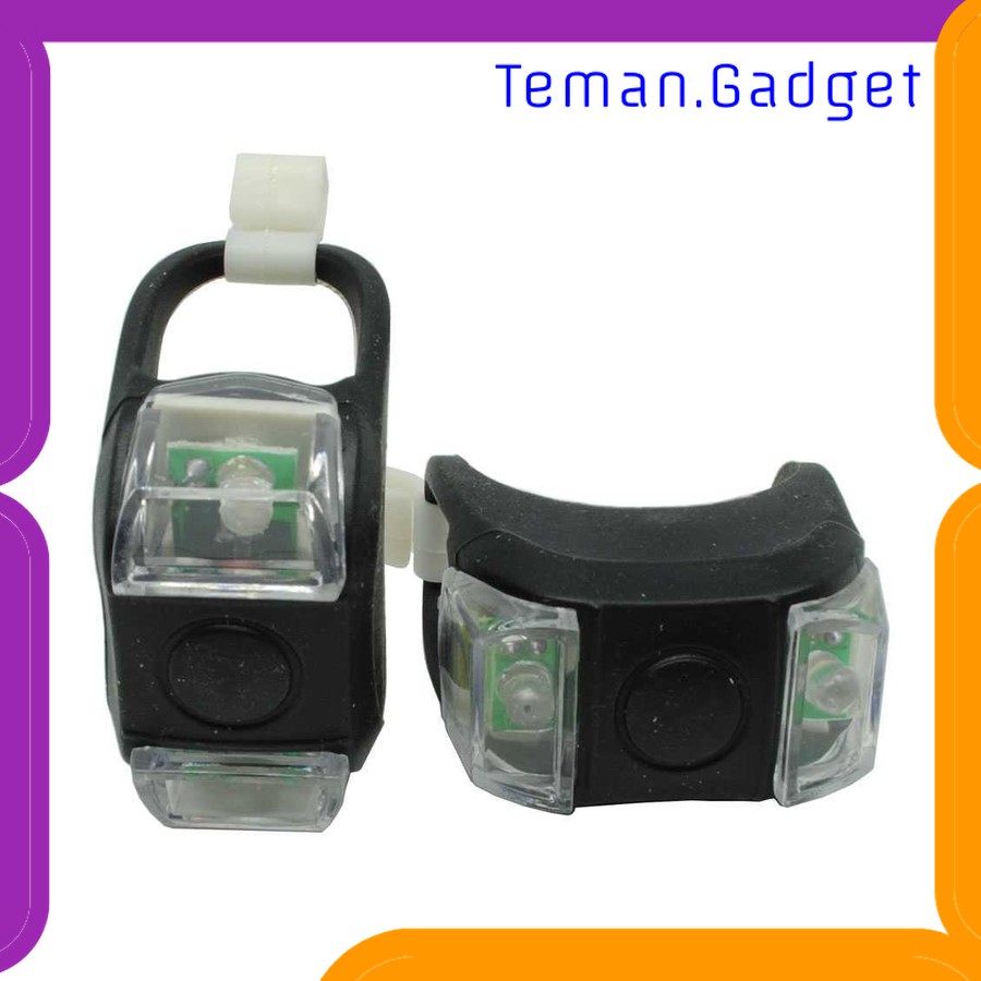 TG-IB510 Zacro Lampu LED Sepeda Silikon 2 PCS - HL-009