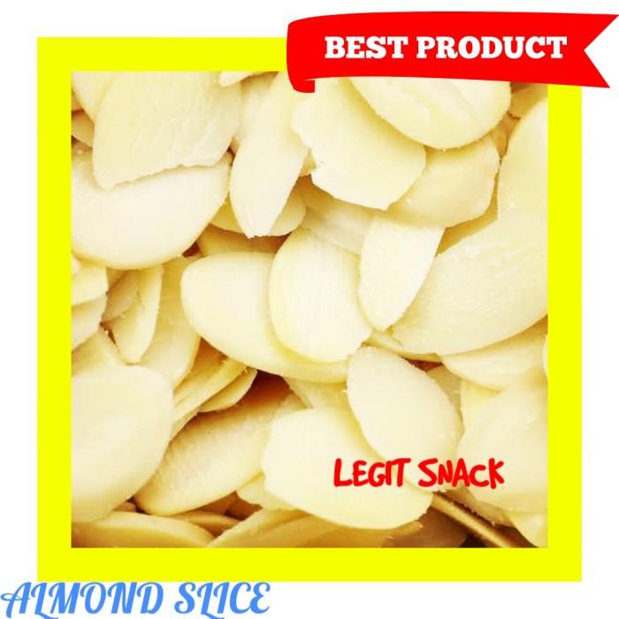 

ALMOND SLICE 1KG / KACANG ALMON SLICED IRISAN POTONG MENTAH (RAW) Best Seller