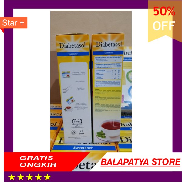 

CUMA HARI INI SAJA!!! 50 Off GULA DIABETASOL SWEETENER PEMANIS SUKRALOSA SUCRALOSE GROSIR MURAH