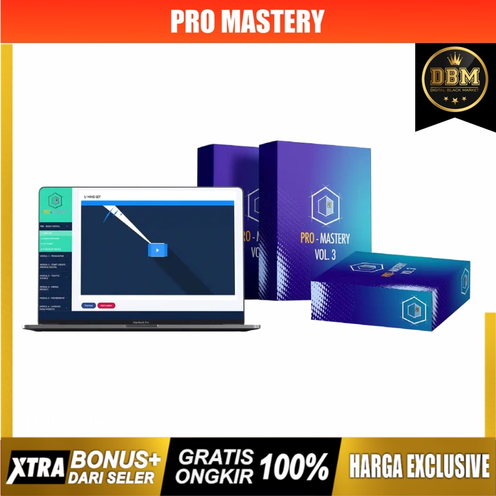 PRO MASTERY - COURSE + PROJECT