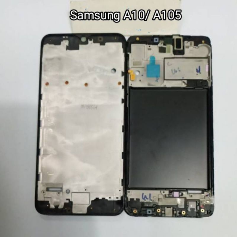 TULANG TENGAH SAMSUNG A10/ A105 FRAME TULANG TENGAH KERANGKA TULANG LCD ORIGINAL