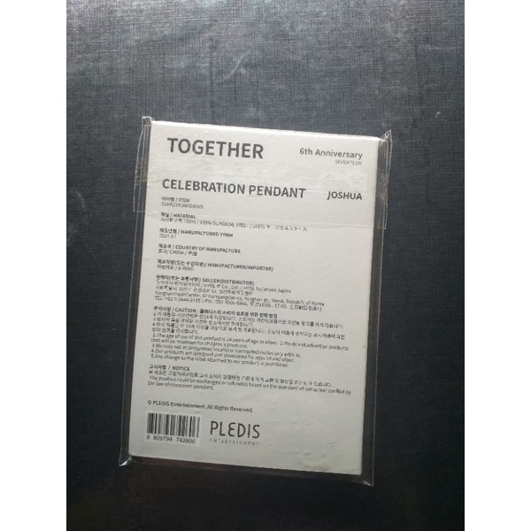 Pendant Shua Anniversary Seventeen Full Set + Shua YMMD (Booked)