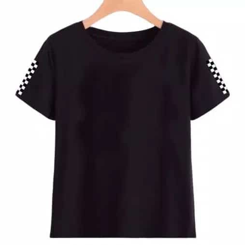 SALE ZM1875 Kaos wanita catur
