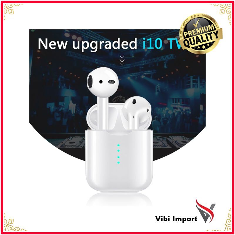 Terlaris Asli i10 tws / tws i9s Wireless Bluetooth Headset TWS Headphone i10 lebih baik dari I12