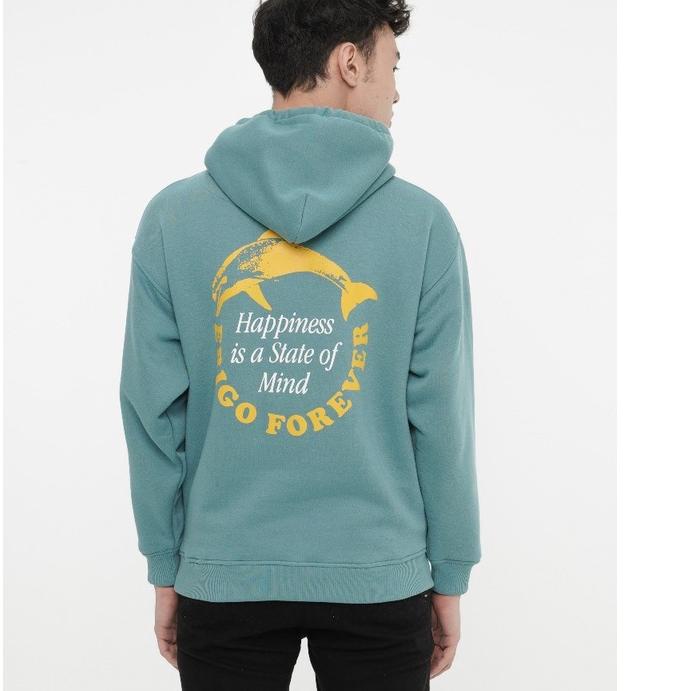 Jangan Ketinggalan order..  Erigo Hoodie Hapiness Teal Green