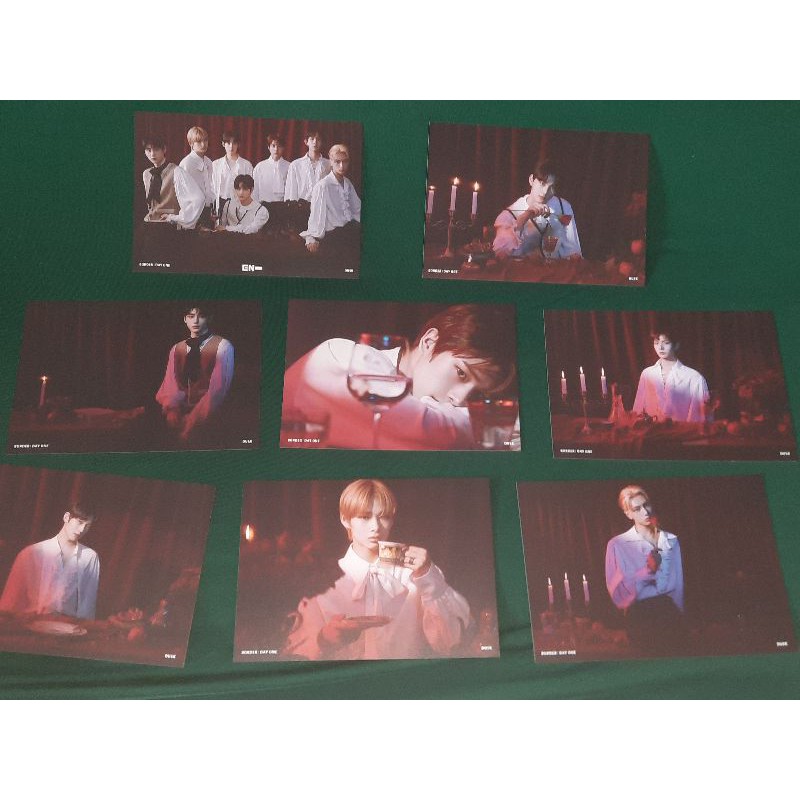 ENHYPEN POSTCARD OFFICIAL DUSK VER