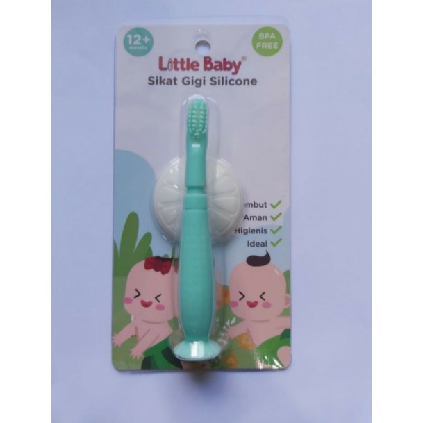 Little Baby Sikat Gigi Silicone Toothbrush