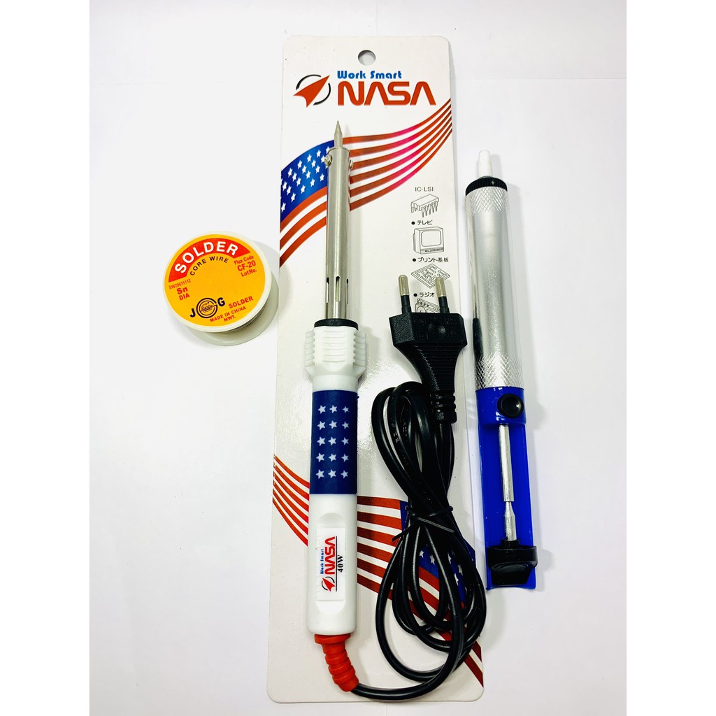 Paket PROMO Solder 40 Watt Timah Solder Alat Sedot Timah TERMURAH NASA BUKAN TEKIRO