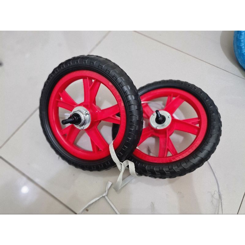 Roda Mati Ukuran 12inch Sepeda Anak Size 12 inch Mini BMX Wheel  Bisa Depan Belakang Atau Sepasang Ban Velg Rims Wheelset Ban Luar