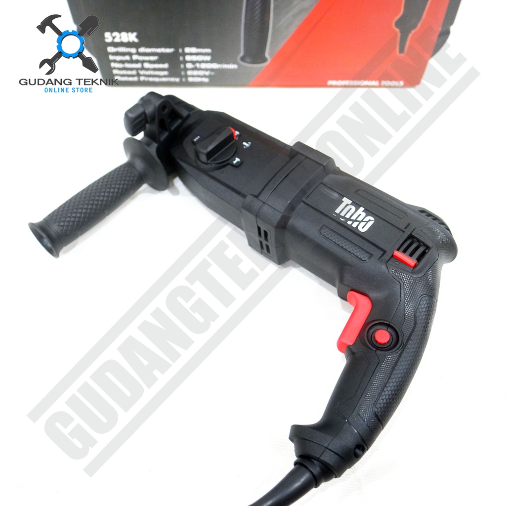 Rotary Hammer 28mm TOHO 528K / Mesin Bor Bobok Beton SDS Plus 528 TOHO