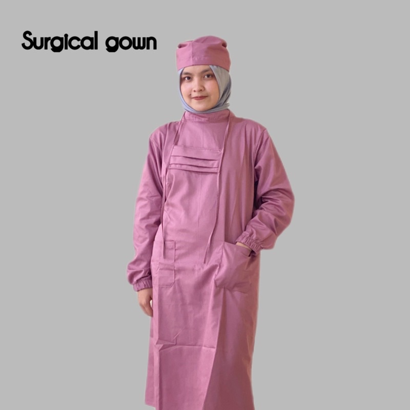 Jual Surgical Gown Gown Medis Baju Operasi Shopee Indonesia