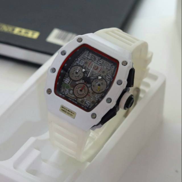 Jam Tangan Chronograph Mc Laren RM50-03/01 Rubber Premium
