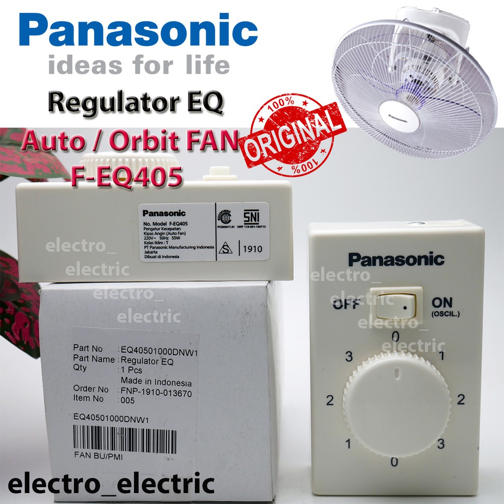 Regulator Auto Fan Orbit Fan Panasonic