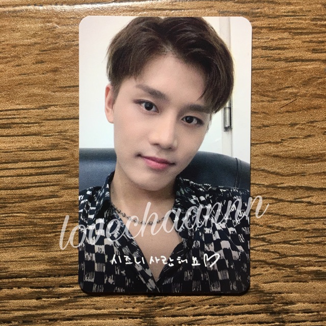 pc/photocard winter fanmeet taeil nct + magnet set