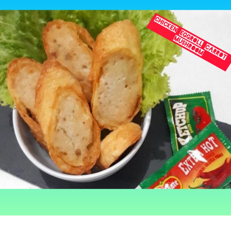 

CHICKEN EGGROLL CARROT MUSHROOM