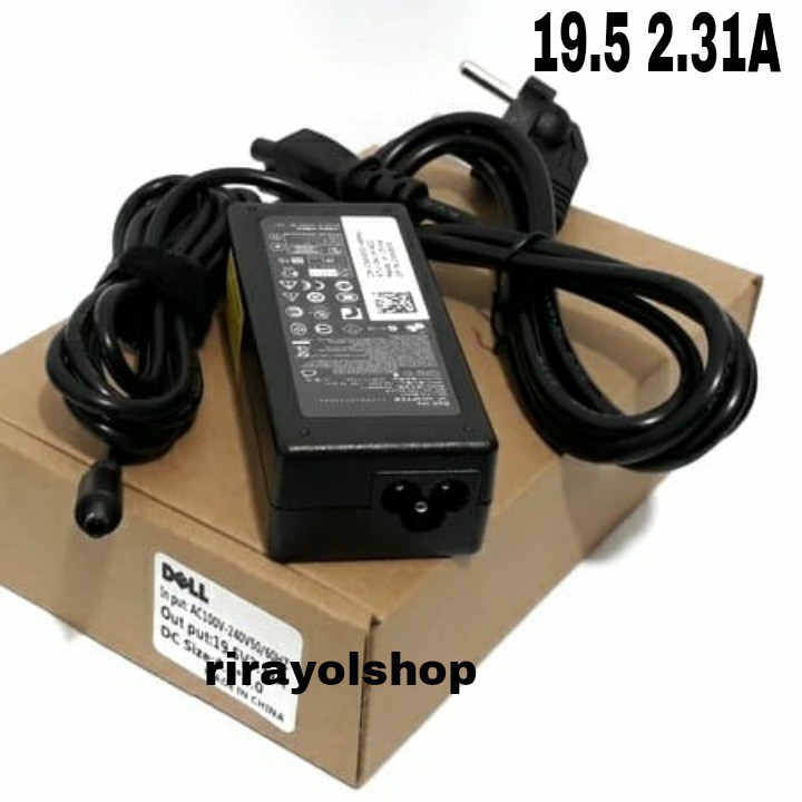 Charger Laptop Dell Inspiron 11 3000 14 3000 15 5000-7000 15-3551 3552 19.5V 2.31A 45W Original