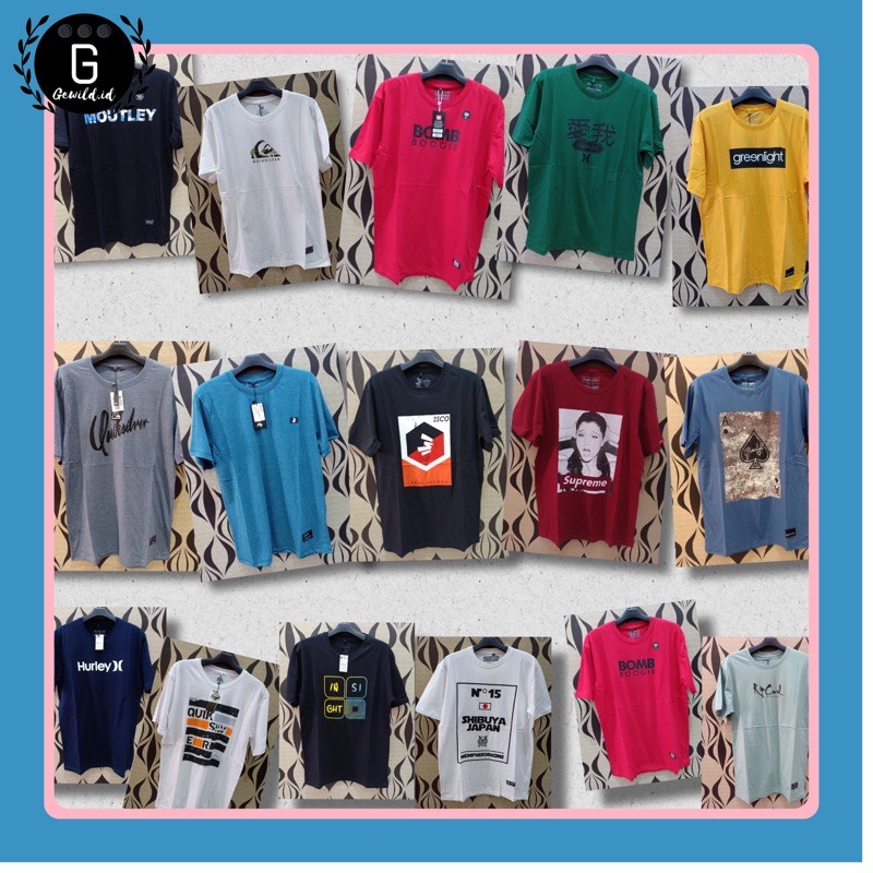 Kaos branded ori murah untuk remaja