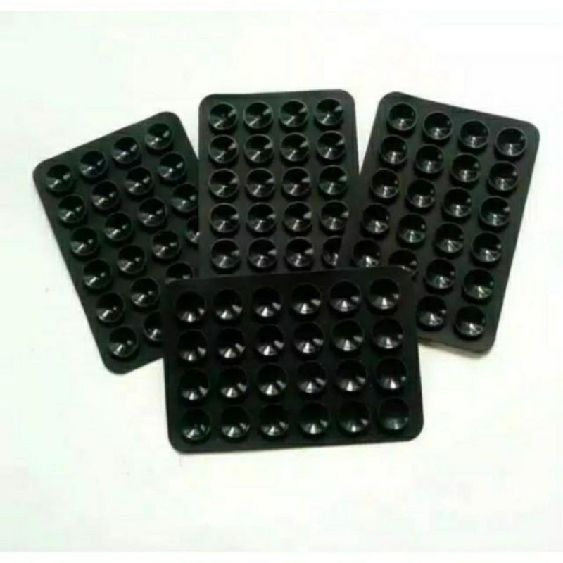 ( 150PCS 1 KG ) TEMPELAN TEMPEL TENTAKEL GURITA HITAM SAJA HOLDER