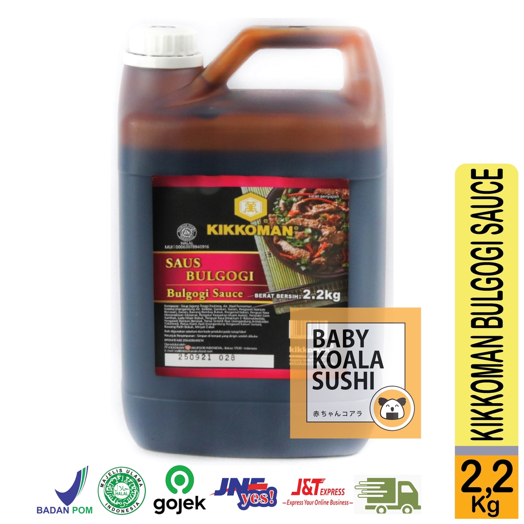 KIKKOMAN Bulgogi Sauce 2,2 Kg Halal