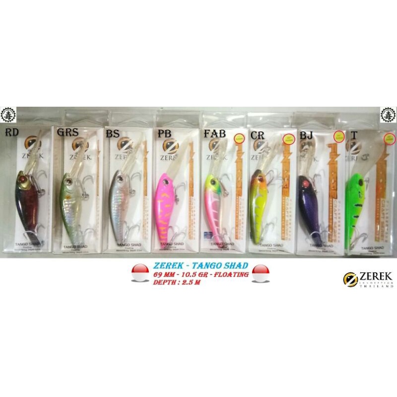 ZEREK - TANGO SHAD 69 F