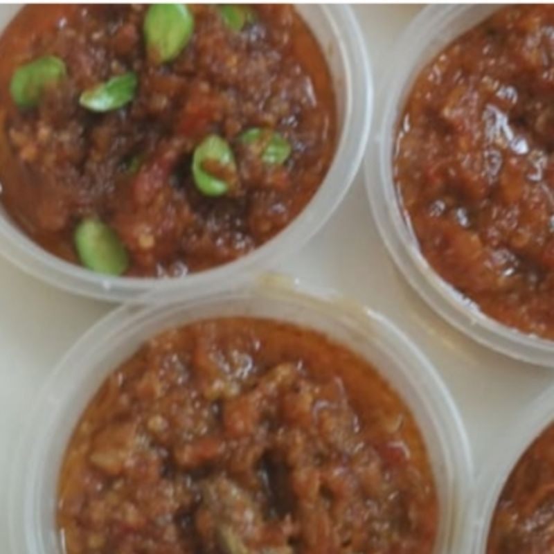 

sambel goreng rawit merah 250gram , sambel pete rawit merah, sambel teri rawit merah