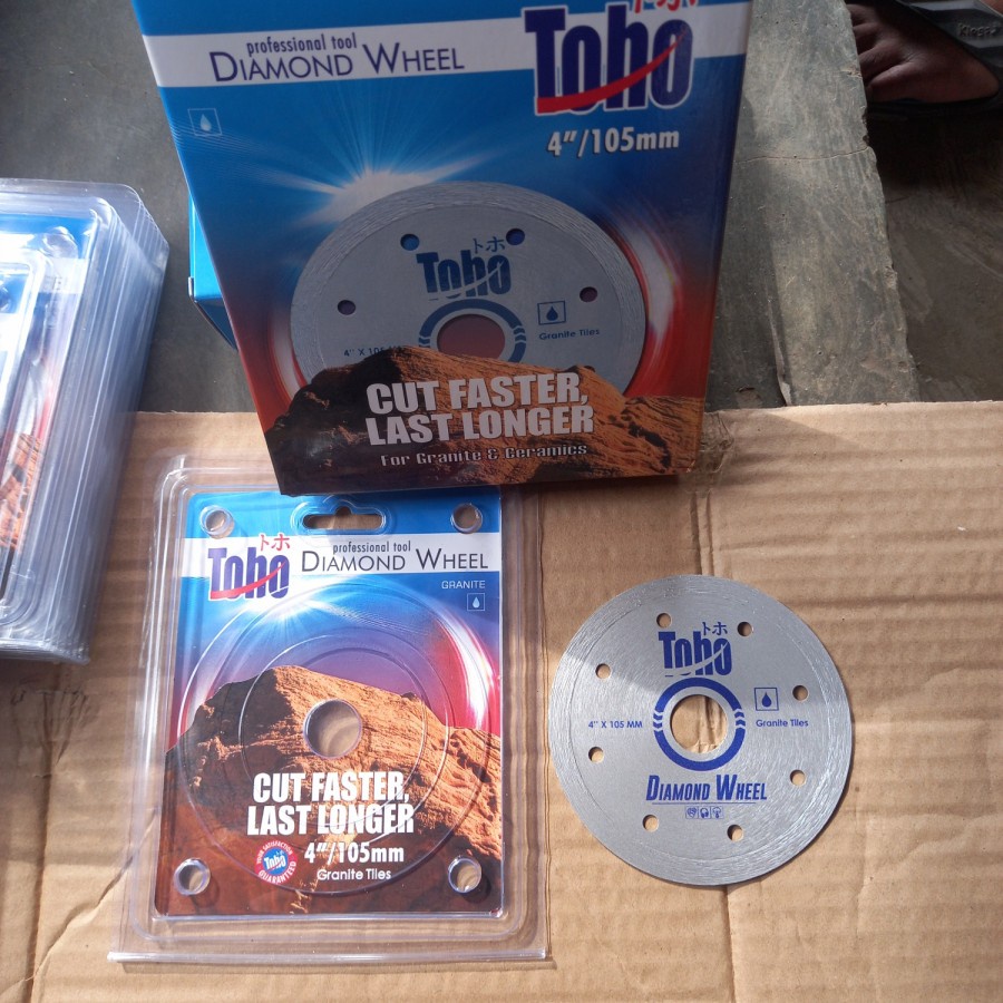 TOHO Diamond Wheel / Gerinda Mata Potong Granit / Keramik Toho Wet