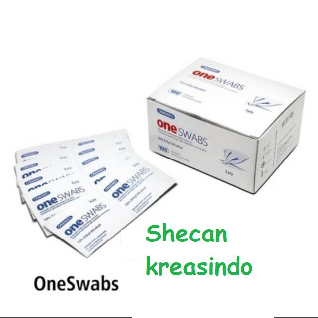 Alkohol swab one swabs / kapas alkohol