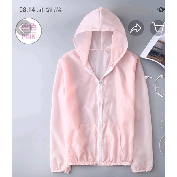 Jaket Anti UV Korea