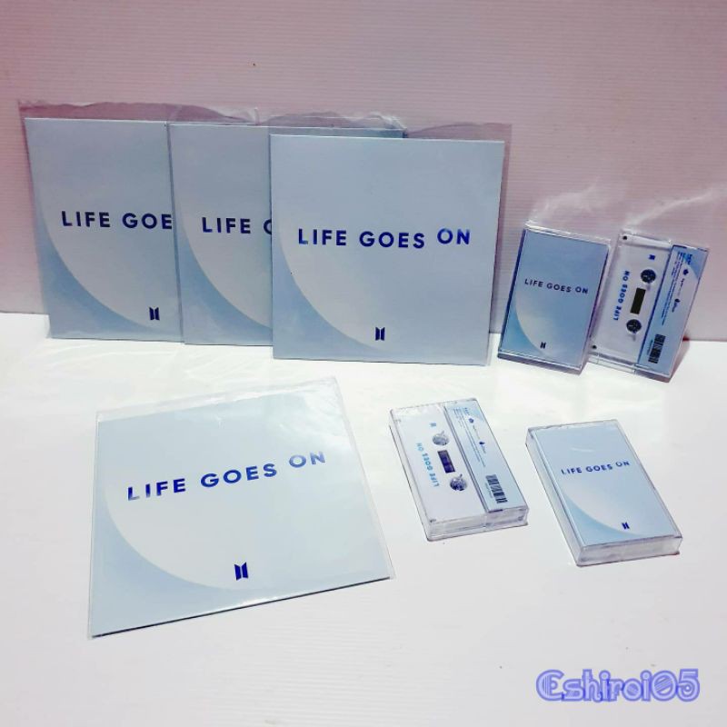 (READY STOCK) BTS Life Goes On Vinyl & Cassette