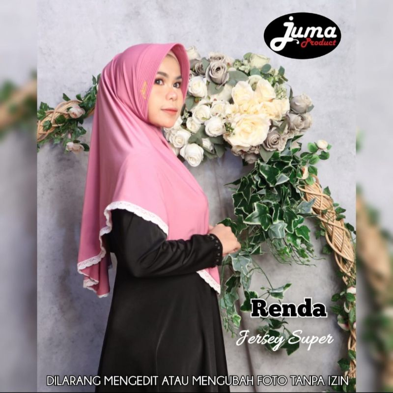 HIJAB/JILBAB JUMA RENDA 1/ORIGINAL