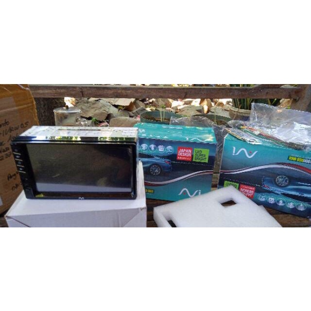 Headunit AVI 1800DSA MKII MirrorLink FULL GLASS ( Bekas Pemakaian )