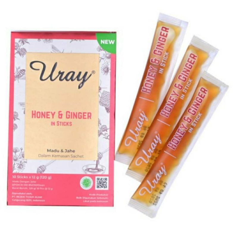 

Madu Uray Stick Ginger 150gr