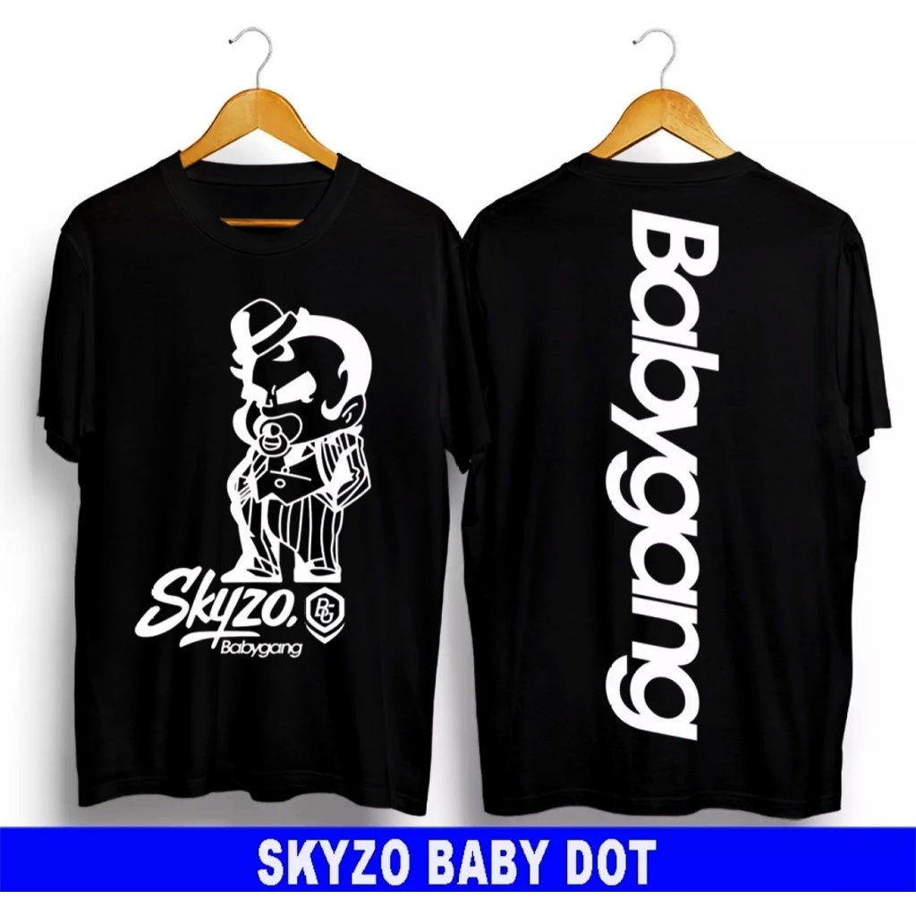 JAM T-SHIRT KAOS DISTRO SKYZO BABYGANG / SKYZO BABYDOT